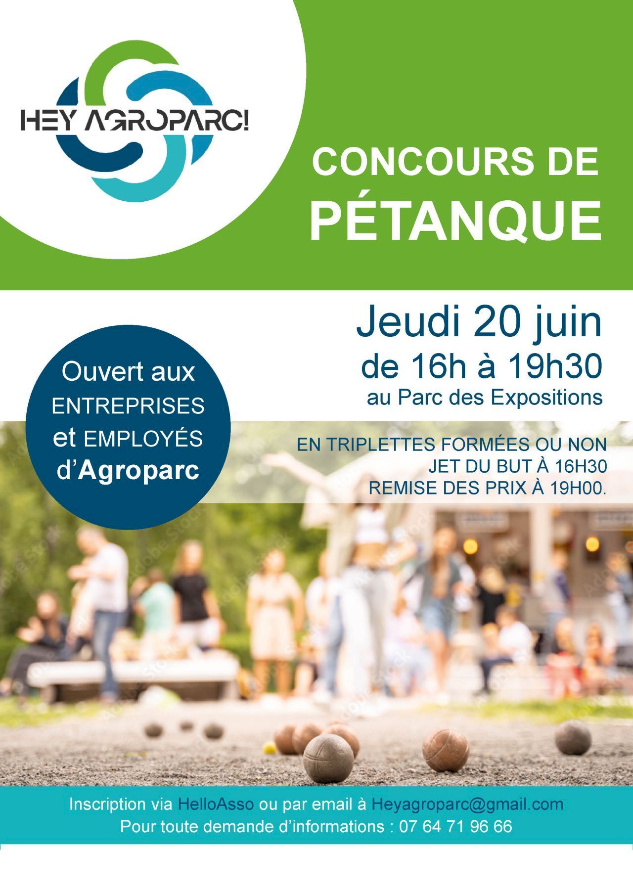 Concours de pétanque